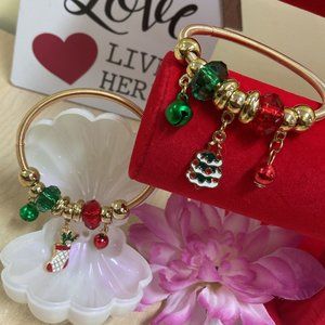 Christmas bracelets